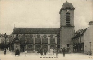 CPA ARCUEIL L'Eglise (806895)