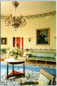 Classical motifs in the Blue Room of the White House - Washington, D. C.