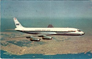 SAS Dougals DC-*C Jetliner Airplane BIN