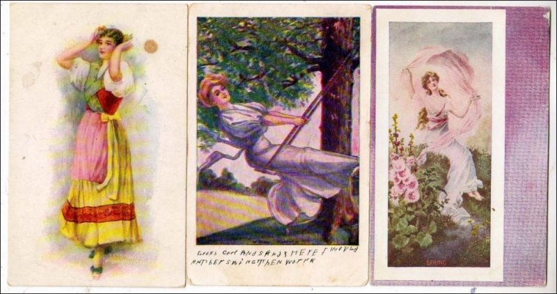 3 - Cards with Women