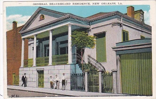 Louisiana New Orleans General Beauregard Residence