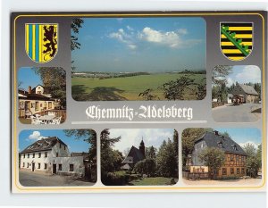 Postcard Attractions in Chemnitz Germany