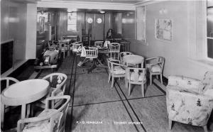 SS Himalaya. P & O Passenger Steamship Real Photo Postcard. Tourist Nursery