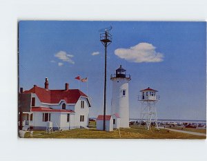 Postcard Chatham Light, Cape Cod, Chatham, Massachusetts