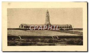 Postcard Modern L & # 39Ossuaire De Douaumont And National Cemetery