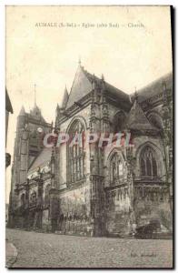 Old Postcard Aumale Church