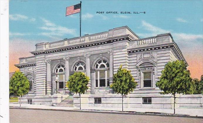 Illinois Elgin Post Office