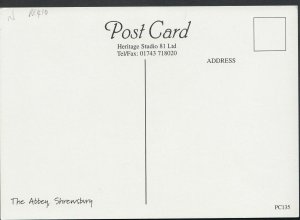 Shropshire Postcard - The Abbey, Shrewsbury    RR410