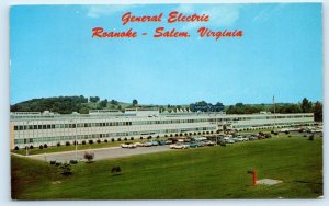 ROANOKE - SALEM, Virginia VA ~ Factory GENERAL ELECTRIC COMPANY c1960s Postcard