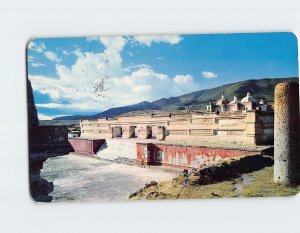 Postcard Ruins of a Zapotecan Temple at Mitla Mexico