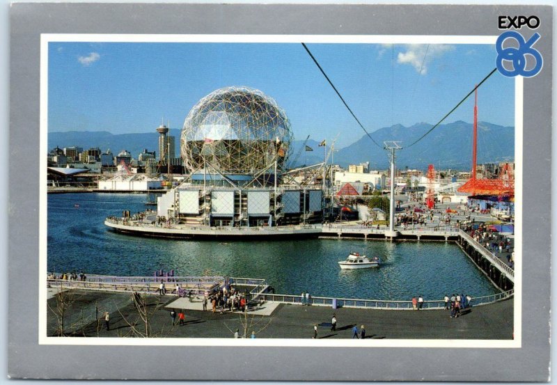 Postcard - Expo Centre, Expo 86 - Vancouver, Canada