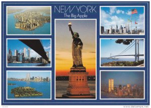 7-Views of NEW YORK CITY, The Big Apple, New York, 50-70s