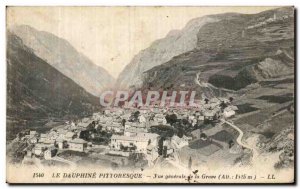 Old Postcard The Dauphine Picturesque Vue Generale de la Grave