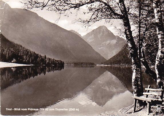 Austria - Tirol - Blick vom Plansee zum Thaneller