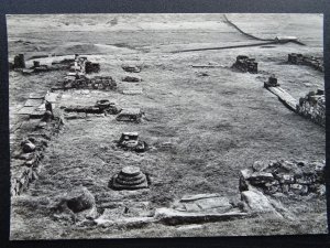 Northumberland HOUSETEADS Roman Fort HEADQUARTERS Borcovicium c1960s RP Postcard