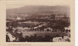 Scotland Blair Castle From Tulloch Hill