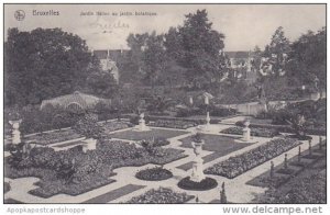 Belgium Brussels Bruxelles La Tricoteuse Au Jardin Botanique 1913