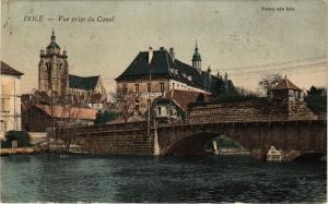 CPA DOLE -Vue prise du Canal (263581)