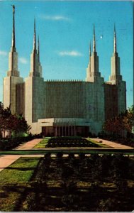 Mormon Church Salt Lake City Utah Postcard PC186