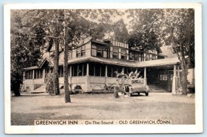 Old Greenwich CT Inn Hotel Postcard Connecticut