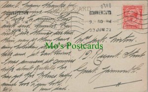 Genealogy Postcard - Morton? - 12 Regent Street,Great Yarmouth,Norfolk  RF8493