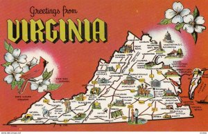 Map , Virginia , 50-60s #2