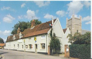 Suffolk Postcard - View from Market Hill - Orford - Ref 3035A