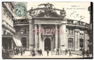 Old Postcard Paris Bourse de Commerce