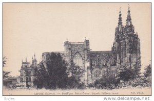 LEPINE (Marne) , France , 00-10s ; Basilique Notre-Dame, facade laterade nord