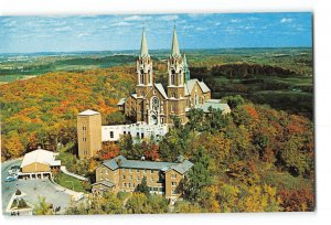 Wisconsin WI Vintage Postcard Holy Hill Shrine of Mary Church