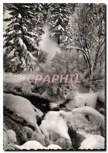 Old Postcard Villard de Lans Isere Vercors Snow Effect in the Gorges