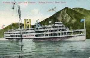 Hudson River Day Line - Steamer Robert Fulton