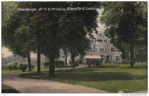 STAMFORD, Connecticut, 1900-1910´s; Residence Of H.K.Mc Harg