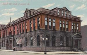 Illinois Freeport City Hall 1913