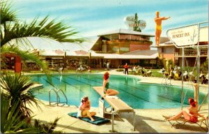 Postcard Swimming Pool at Wilbur Clark's Desert Inn in Las Vegas, Nevada