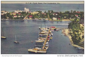 Yacht Basin Fort Lauderdale Florida Curteich