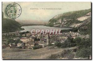 Nantua Old Postcard General view and lake