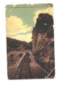 Railway Train Tracks, Sentinel Rock, Phantom Canon Used 1910