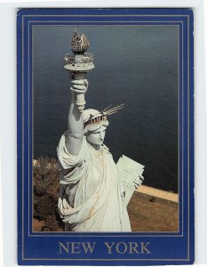 Postcard Statue Of Liberty, New York City, New York