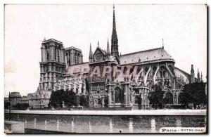 Paris Old Postcard Notre Dame