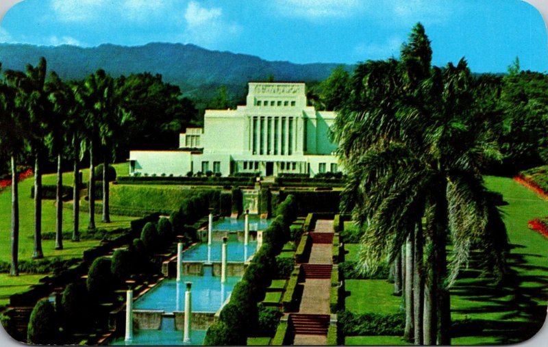 Hawaii Oahu Laie The Mormon Temple