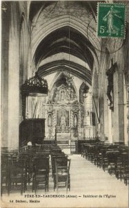CPA FERE-EN-TARDENOIS Interieur de l'Eglise (152074)