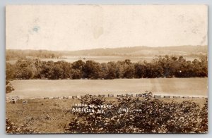 Indian Creek Valley Anderson MO Missouri RPPC 1910 Real Photo  Postcard V27