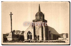 Old Postcard Perros Guirec The Church