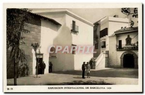 Old Postcard Spain Espana Spain Exposicion Internacional Barcelona 1929