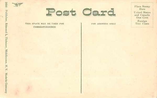 Delaware Valley Hancock, New York Postcard