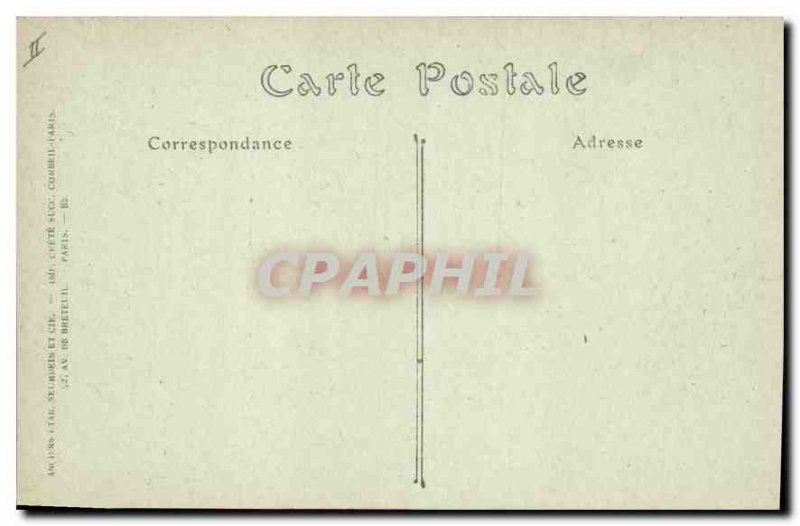 Old Postcard Compiegne Old Cassine