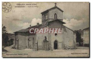 Old Postcard Collection Joan of Arc Domremy Church Village