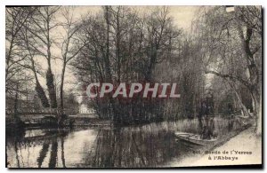 Postcard Old Banks of the Yerres's Abbey