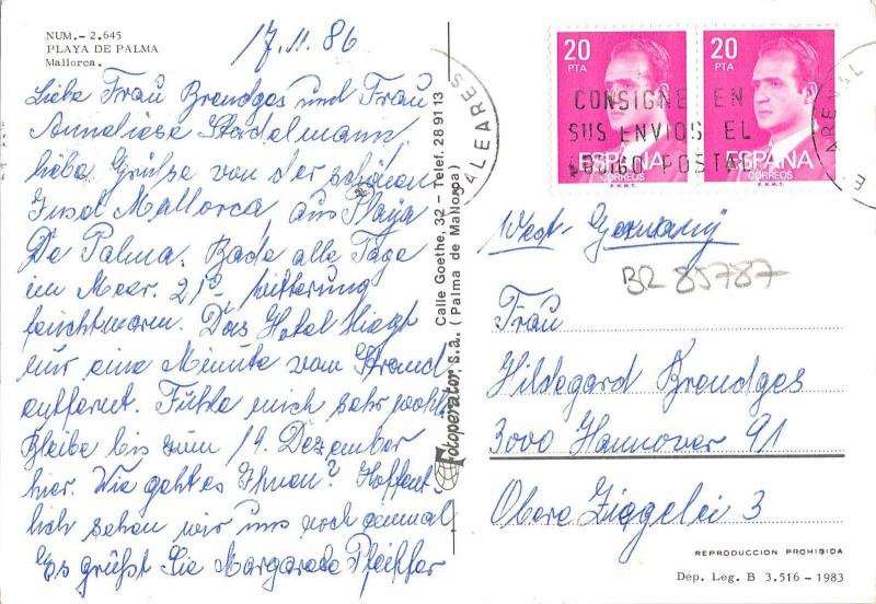 BR85787 playa de palma mallorca spain